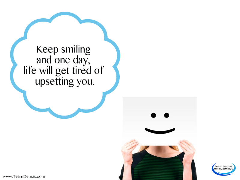 Keep Smiling Even If You’re Upset