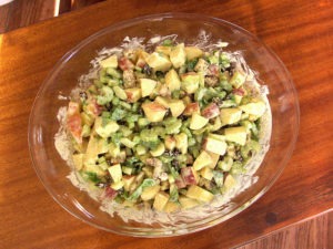 apple-raisin salad