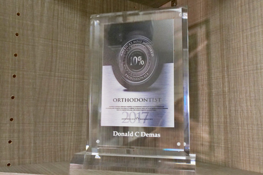 2017 orthodontist award